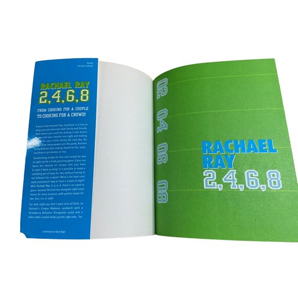 Rachael Ray 2,4,6,8 Cookbook Quick & Easy Meals Food Network Circa 2006 - Picture 3 of 8